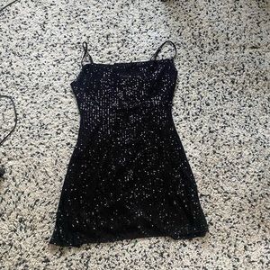 beivy mini dress black